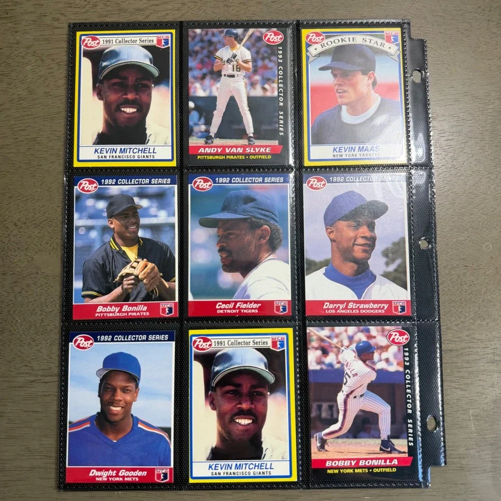 Vintage 90s Baseball Card Lot Post Cereal Tombstone Pizza Jimmy Dean‎ MLB Stars